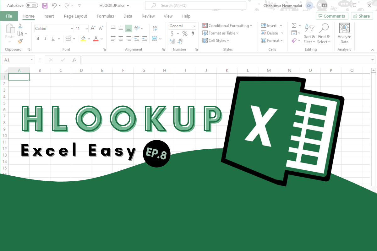 Excel Easy - EP.8 : HLOOKUP